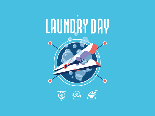 Laundry Day Social Media